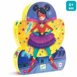Offres ✔️ Kit Puzzle Puzzle Djeco - Super Star - 36 Pcs 🤩