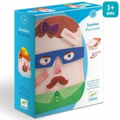 De gros 😉 Kit Puzzle Jeu Magnétique Djeco - Portraito - 38 Pcs 👏