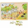 Vente flash 👍 Creativ Company Puzzle Pour Enfant Zoo De Puzzle En Bois 1 Pc 🧨