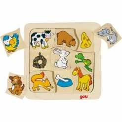 Coupon 🧨 Creativ Company Puzzle Pour Enfant Puzzle Ce Que Les Animaux Mangent 1 Pc ⌛