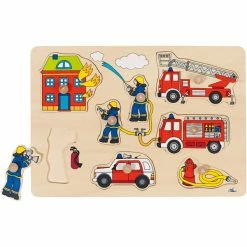 Offres ⌛ Creativ Company Puzzle Pour Enfant Puzzle En Bois Avec Bouton 1 Pc 🎁