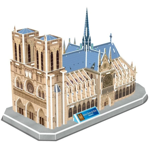Budget 🌟 Graine Créative Puzzle 3D Maquette - Notre Dame De Paris - 31 X 15 X 19,5 Cm 🛒 – Image 2
