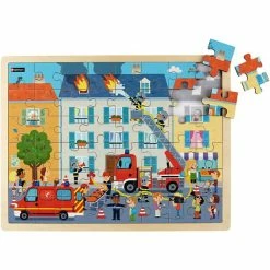Nouveau ✔️ Creativ Company Puzzle Pour Enfant Marque De Puzzle En Bois Nathan 1 Pc 🔔