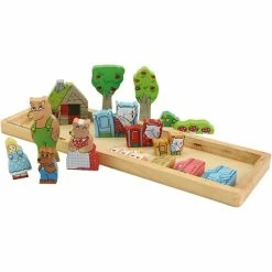 Remise 🤩 Creativ Company Puzzle Pour Enfant Puzzle En Bois Et Théâtre De Table 1 Pc ❤️