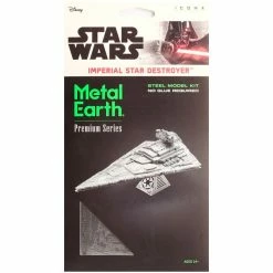 Budget 🥰 Kit Maquettes Métal Kit Maquette Star Wars - Metal Earth Premium - Destroyer - 17 X 9,7 X 7,4 Cm 👍