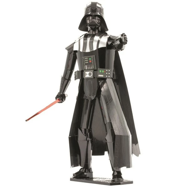 Promo ⭐ Kit Maquettes Métal Kit Maquette Star Wars - Metal Earth Premium - Dark Vador - 13,5 X 22 X 2 Cm 😀 – Image 2