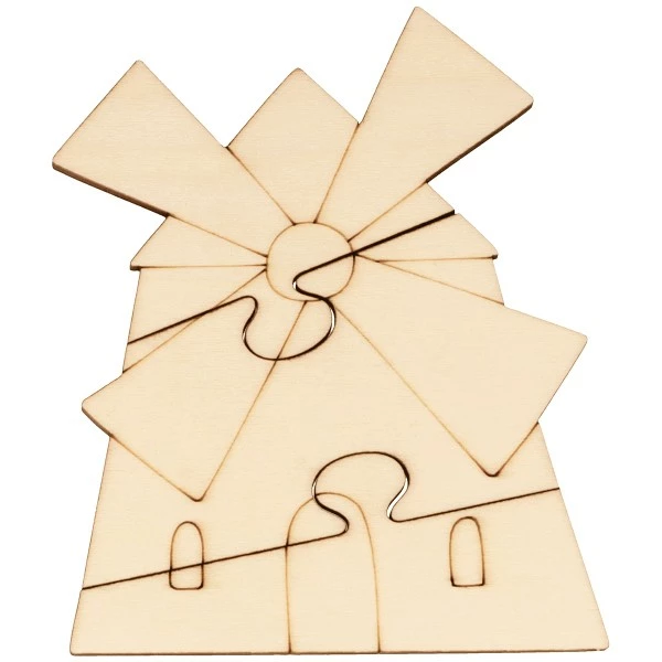 Bon marché 🥰 Artemio Kit Puzzle Mini Puzzles En Bois - Mes Jolies Comptines - 4 Pcs ⭐ – Image 2