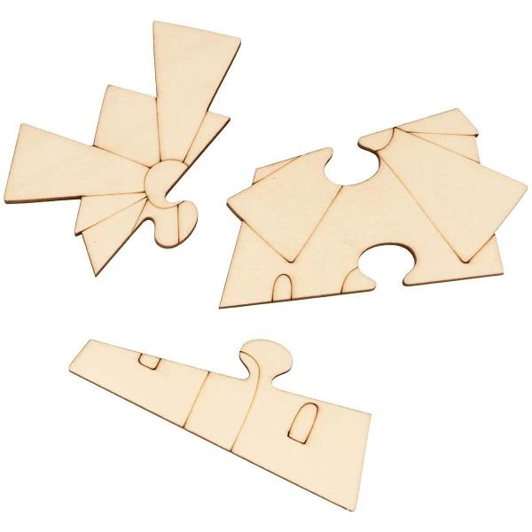 Bon marché 🥰 Artemio Kit Puzzle Mini Puzzles En Bois - Mes Jolies Comptines - 4 Pcs ⭐ – Image 3