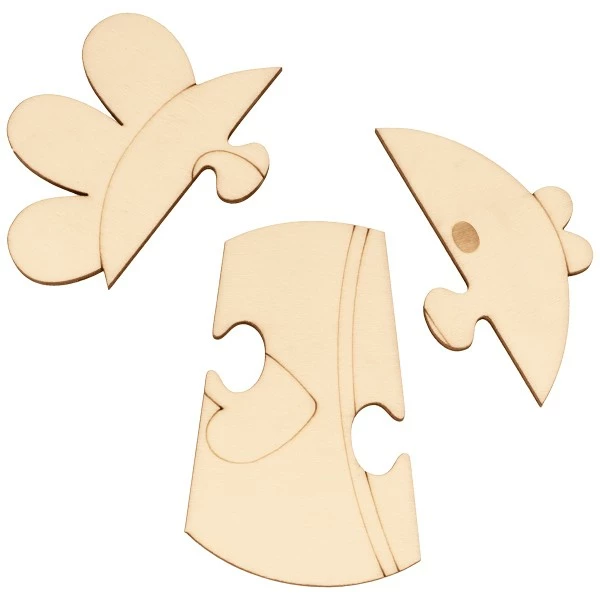 Bon marché 🥰 Artemio Kit Puzzle Mini Puzzles En Bois - Mes Jolies Comptines - 4 Pcs ⭐ – Image 5