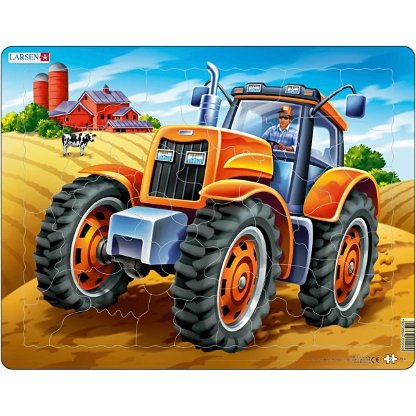 Meilleure affaire ⭐ Creativ Company Puzzle Pour Enfant Tracteur Casse-tête 1 Pc 🥰