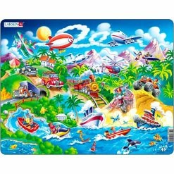 Budget 🛒 Creativ Company Puzzle Pour Enfant Puzzle Véhicules Et Vaisseaux 1 Pc 👍