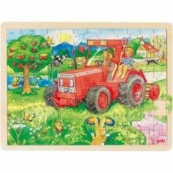De gros 🛒 Creativ Company Puzzle Pour Enfant Puzzle En Bois Tracteur 1 Pc 👍