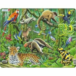 Le moins cher 🥰 Creativ Company Puzzle Pour Enfant Puzzle Forêt Tropicale Sud-américaine 1 Pc 🛒