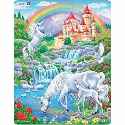 Meilleur prix ⌛ Creativ Company Puzzle Pour Enfant Puzzle Licorne Et Arc-en-ciel 1 Pc ⭐