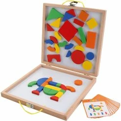 Offres ❤️ Puzzle Pour Enfant Ensemble D'activités Magnétiques VIGA 1 Set ✨