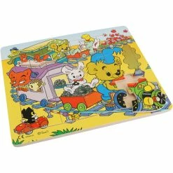 Grosses soldes ✨ Creativ Company Puzzle Pour Enfant Puzzle Cadre Ours En Peluche 1 Pc 🎉