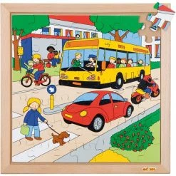 Meilleure vente ⌛ Creativ Company Puzzle Pour Enfant Puzzle En Bois - Le Bus - 49 Pcs ✔️
