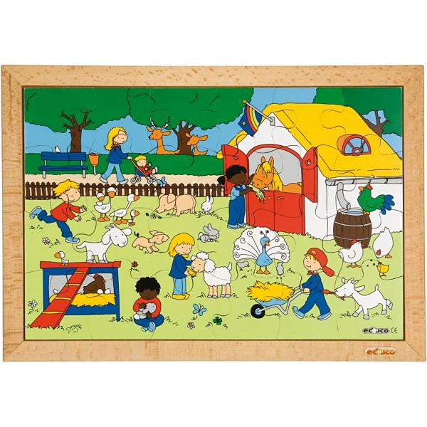 Coupon ✨ Creativ Company Puzzle Pour Enfant Puzzle - La Ferme ✨