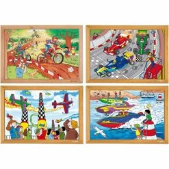 Les meilleures critiques de 😀 Creativ Company Puzzle Pour Enfant Puzzle - Sports Mécaniques - 4 Pcs 🥰