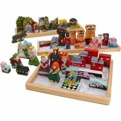 Vente flash 😀 Creativ Company Puzzle Pour Enfant Puzzle En Bois Et Théâtre De Table 3 Pcs/ 1 Set 👍