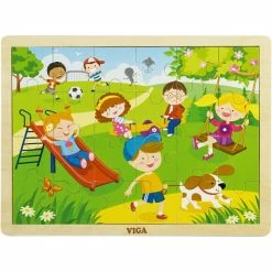 Top 10 🌟 Puzzle Pour Enfant Puzzle En Bois VIGA - Les Saisons - Dim. 30x22,5 Cm - 24 Pcs 🥰