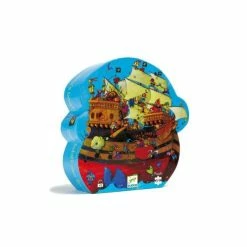 De gros 🥰 Kit Puzzle Puzzle Djeco - Le Bateau De Barbe Rousse - 54 Pcs ✔️