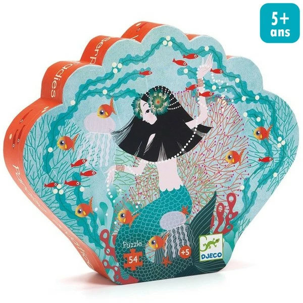 Budget 👍 Kit Puzzle Puzzle Djeco - Paradis Aquatique - 54 Pcs 👍