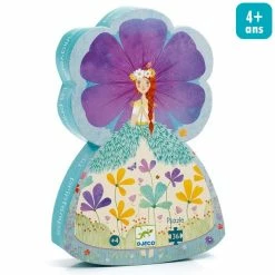 Tout neuf ⭐ Kit Puzzle Puzzle Djeco - La Princesse Du Printemps - 36 Pcs 🔔
